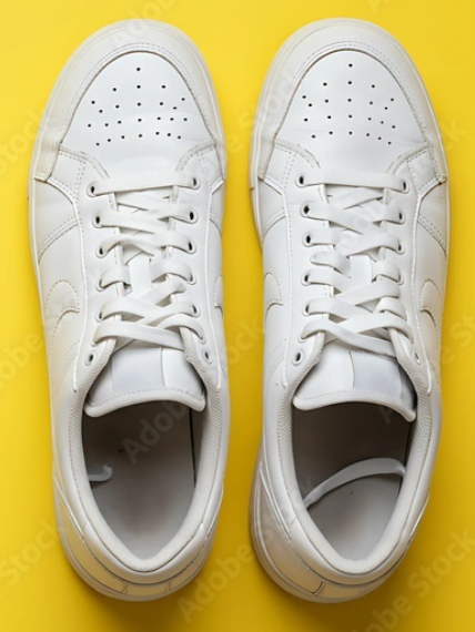 The same shoes after cleaning